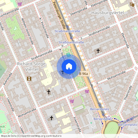 Petersburger Platz, Berlin, Friedrichshain, 10249