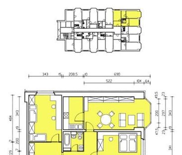 Geräumige 3 Raumwohnung mit tollem Südblick - Betreutes Wohnen im H... - Photo 6