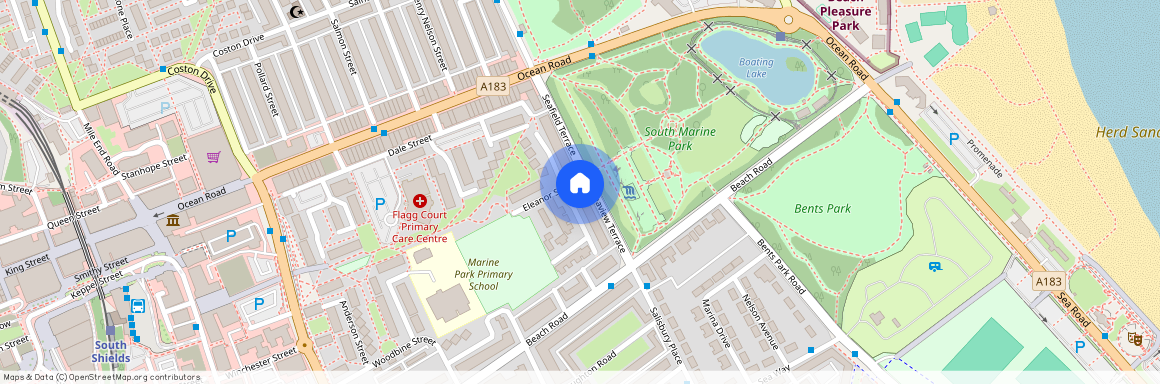 SERVICED ACCOMODATION Sleeps 4 - The Seaview, Seaview Terrace, South Shields