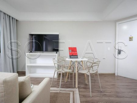Flat Em Moema Disponível Para Locação Com 33 m², 1 Dormitório E 1 Vaga. - Foto 4