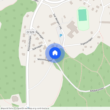 Motionsvägen, Hindås