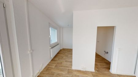 Barrierearme 1-Raum-Wohnung mit Balkon und Einbauküche - Foto 4