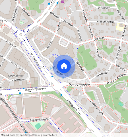 Hallgatan **, Råsunda