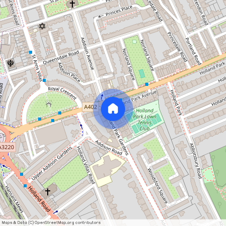 Holland Park Gardens, Holland, W14