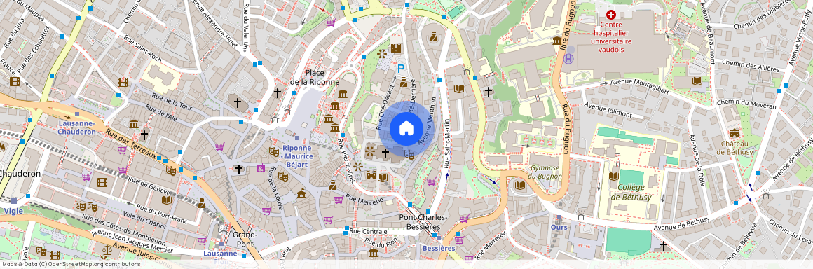 Rue Cité-Derrière 4, 1005 Lausanne