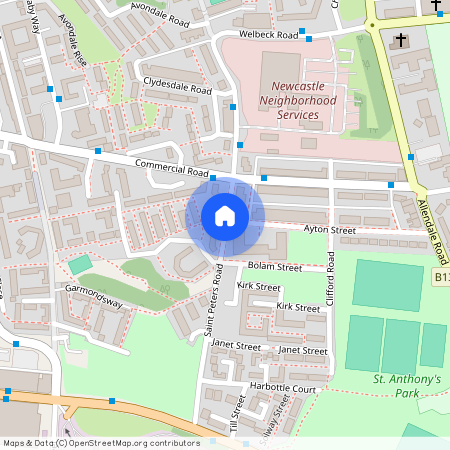 St Peters Road, Newcastle upon Tyne NE6