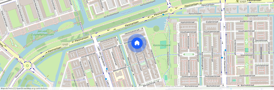 Sloten/Nieuw-Sloten, 1066 NP, Turnhoutplantsoen, Amsterdam