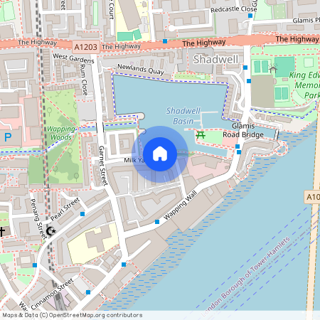 Riverside Mansions, Milk Yard, Wapping, E1W