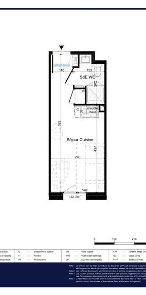 Location Appartement 1 pièce 18m² LA ROCHELLE 17000 - Photo 2