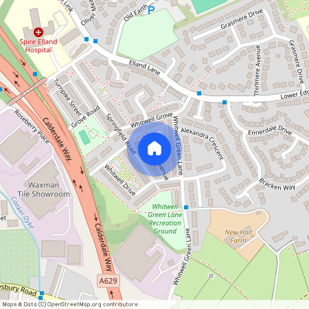 Whitwell Avenue, Elland, Halifax