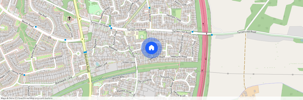 Crowhurst Close, Worth