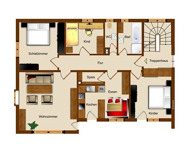 Renovierte 4-Zimmer-Wohnung mit Süd-West-Balkon in ruhiger Wohnlage zu vermieten - Photo 5