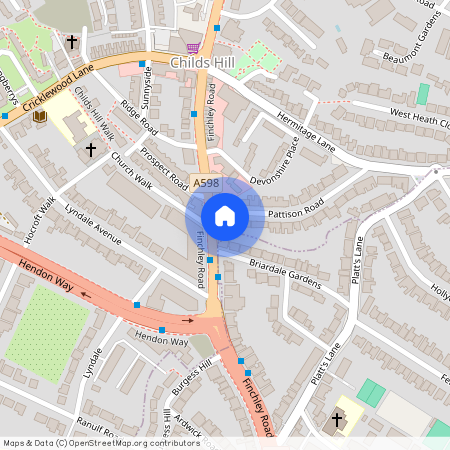 Finchley Road, Child's Hill, NW2