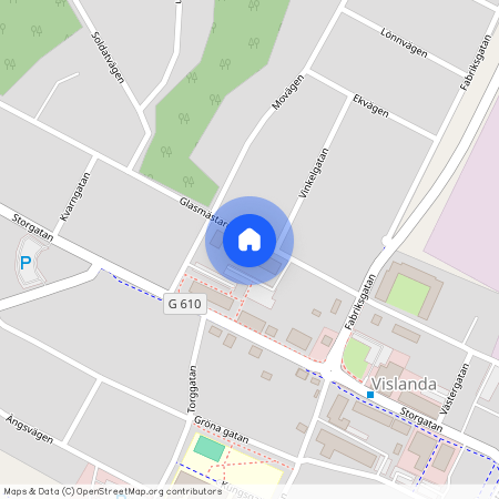 Vislanda, Kronoberg, Alvesta, Glasmästaregatan 13 D