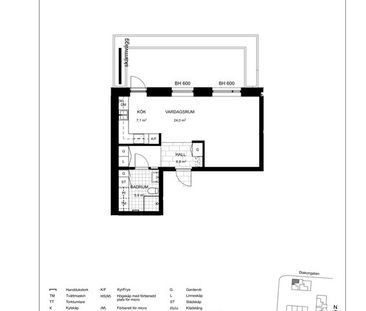 Diakongatan 2 - Foto 5