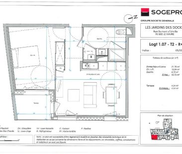 QUARTIER SAINT NICOLAS - F2 DE 43.73M2 AVEC LOGGIA ET PARKING - Photo 1
