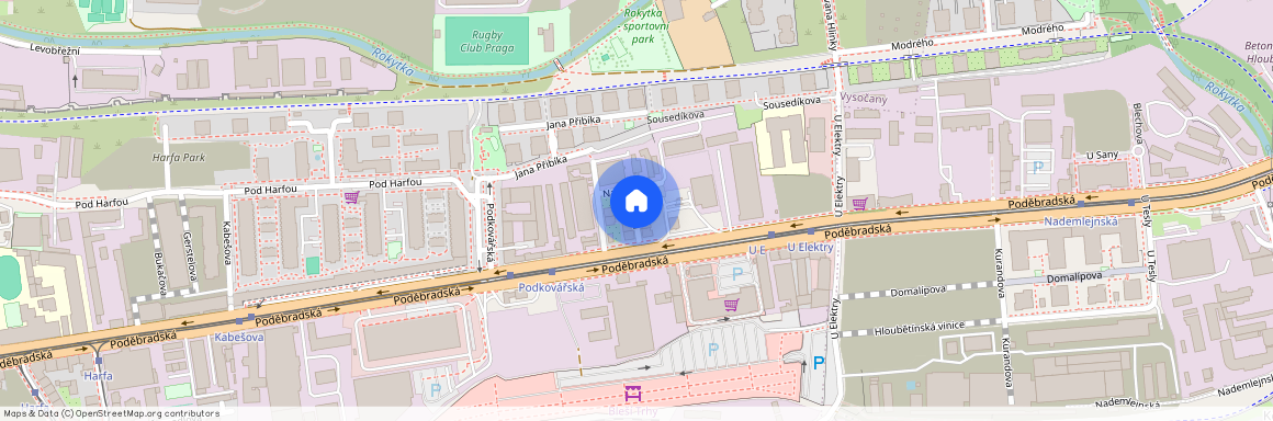 Kolmá, Praha 9 - Vysočany, okres Praha