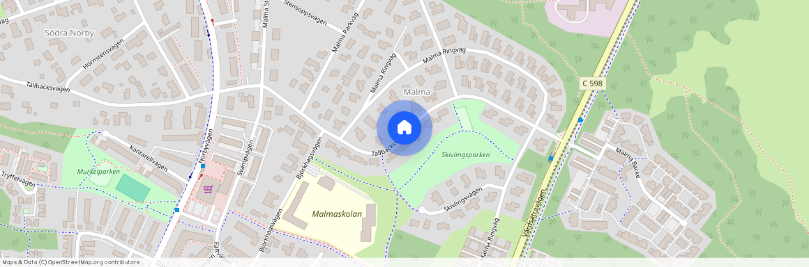 Tallbacksvägen, Uppsala