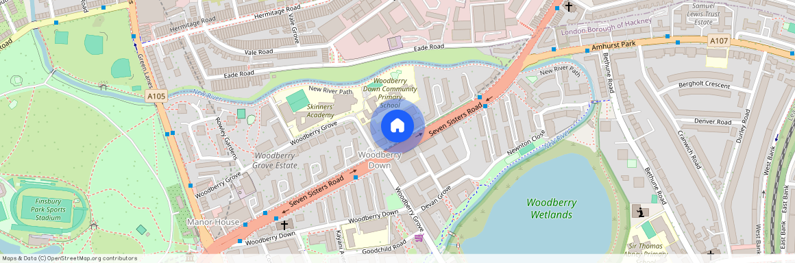 Seven Sisters Road, Manor House, London, N4