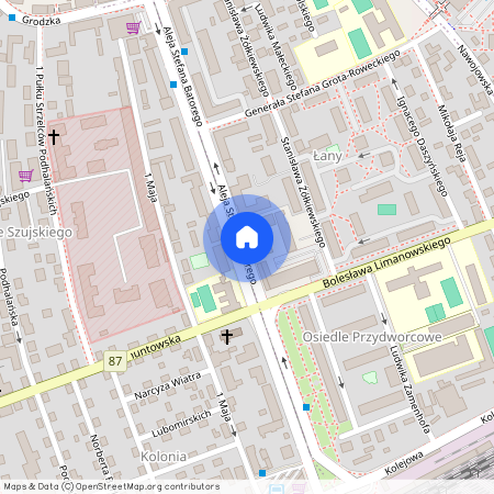 al. Aleje Stefana Batorego, Nowy Sącz, małopolskie