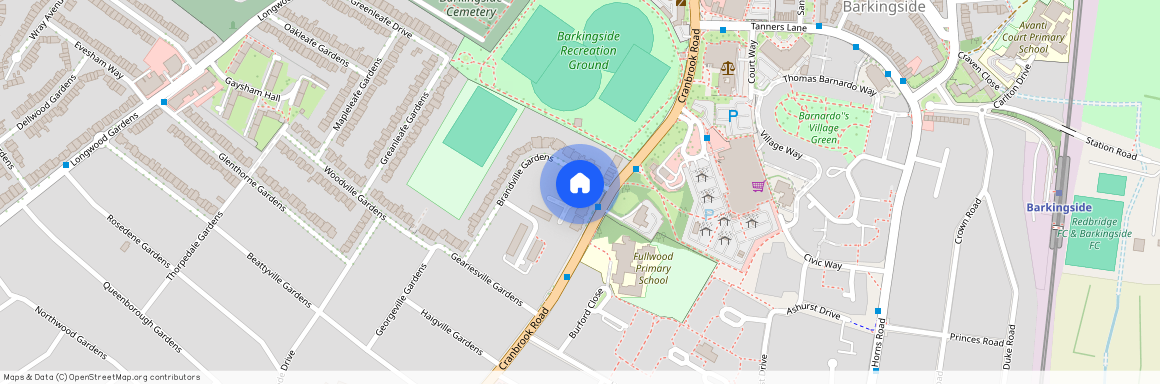 Woodhaven Gardens, Barkingside IG6