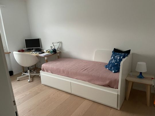 Bel appartement rénové de 3 pièces avec place de parking dans un endroit calme à Zurich - Foto 1