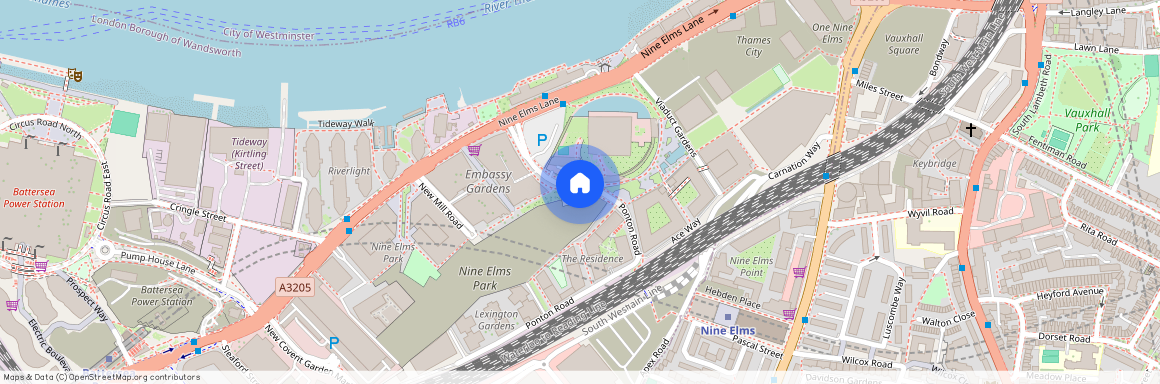 London Square, Ponton Road, Nine Elms, London