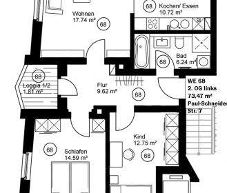Leipzig, Eutritzsch, Tilia Carré - Paul-Schneider-Straße 07 - Photo 1
