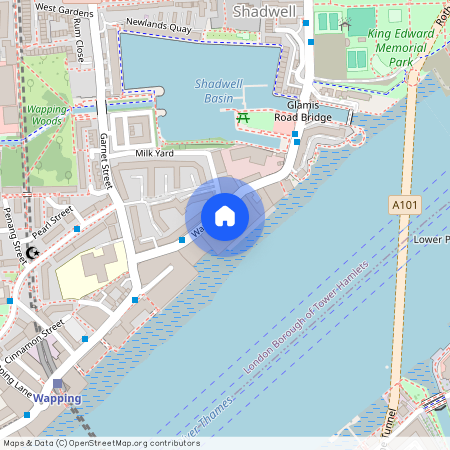 Wapping Wall, London, E1W