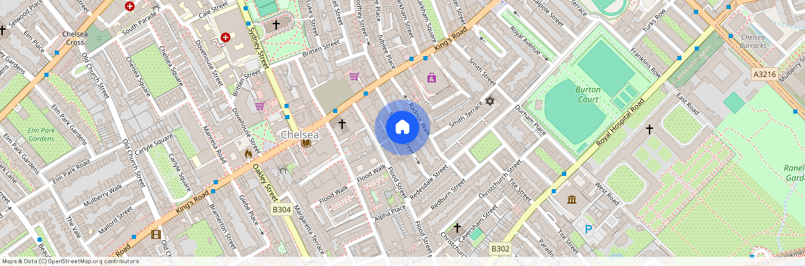 Shawfield Street, (PK452), London, SW3