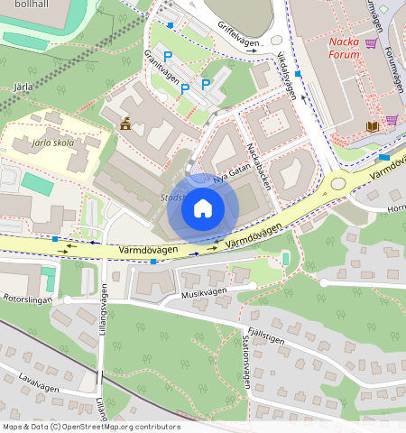 Östra Granittrappan 10, Nacka Centrum