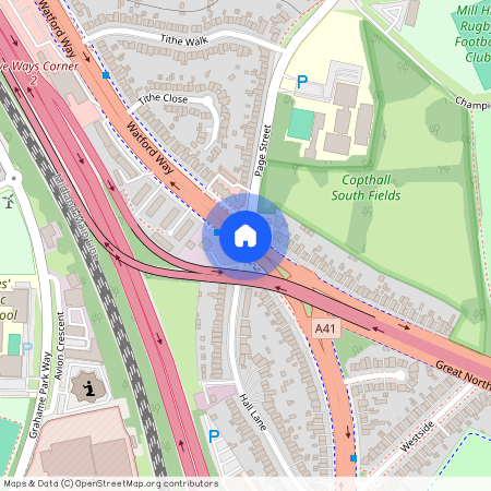 Hall Lane, Hendon, Barnet