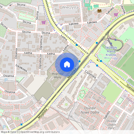 Śródmieście, Grzegórzki, ul. Mogilska, Kraków