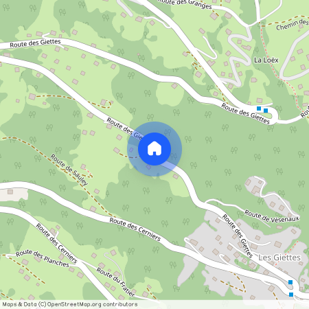 1871, Les Giettes, Route Des Giettes