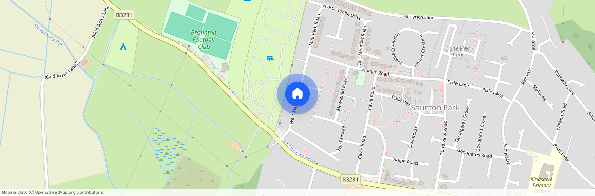 West Meadow Road, Braunton, EX33