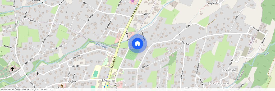 ul. Orzechowa, Meszna