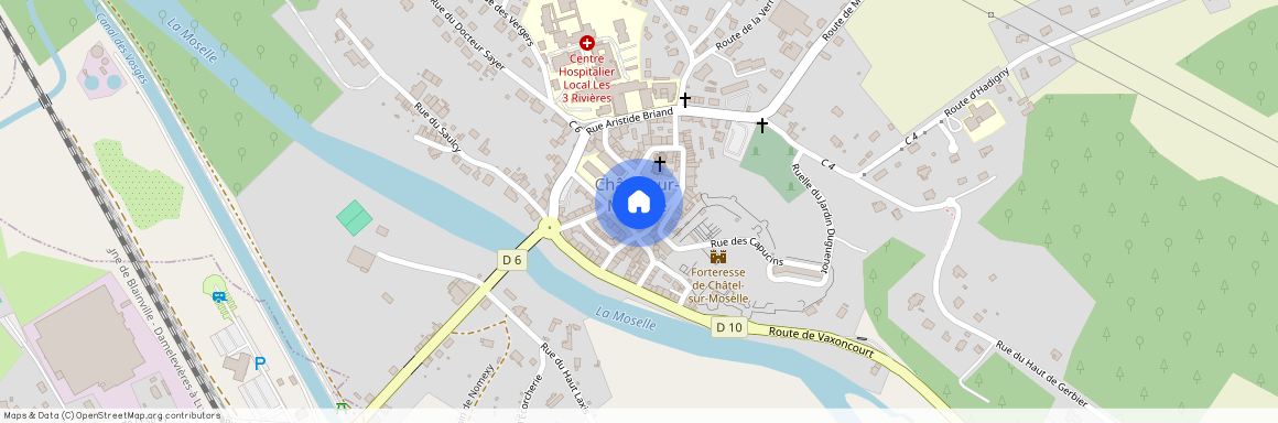 88330, Châtel-sur-Moselle