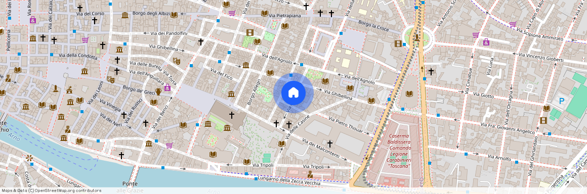 Via delle Conce, Centro Storico, Firenze, Firenze, 50122, Toscana