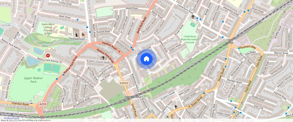 Shepway Close, Folkestone, Kent, CT19