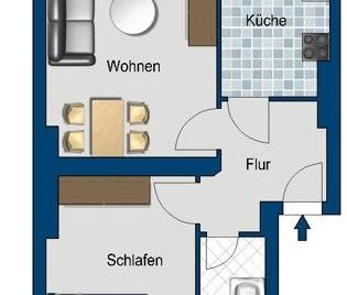 Sanierte Wohnunh sucht neuen Mieter - Foto 1