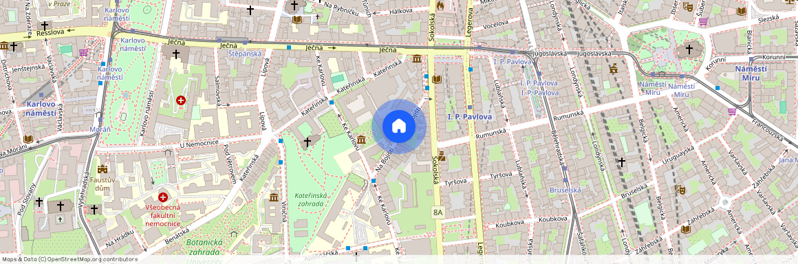 Nové město, Na bojišti, Praha