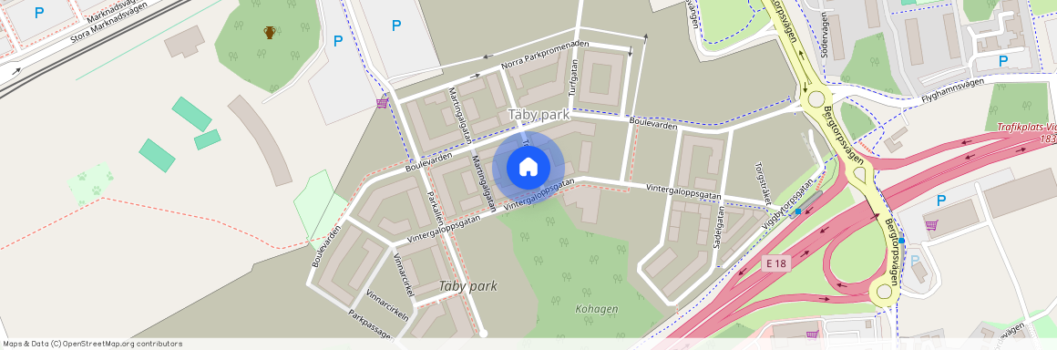 Tränsgatan 14, Täby Park