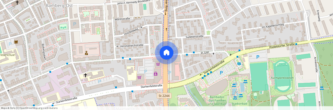 Pödeldorfer Str. nähe Kreuzung Berliner Ring, 96050 Bayern - Bamberg