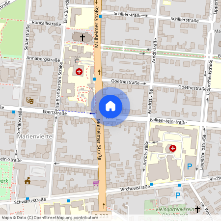 Falkensteinstraße 2-4, 46045 Oberhausen