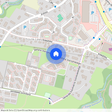 ul. Stefana Starzyńskiego, Kamienica, Bielsko-Biała, śląskie
