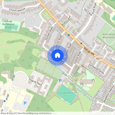 Warwick Road Sidcup DA14