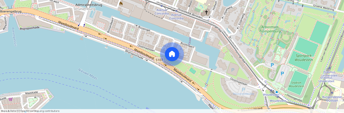 Struisenburg, 3063 AR, Oostmaaslaan, Rotterdam