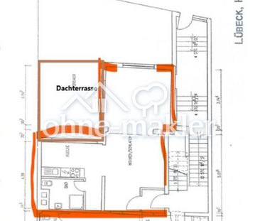 Charmante 1-Zimmer-Wohnung mit Terrasse im Herzen von Lübeck - Photo 5