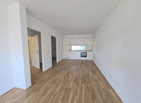 ERSTBEZUG: geförderte 2 Zimmer-Wohnung mit großem Balkon in zentraler u. ruhiger Innenhoflage - Puchstraße 34 - Top 06 - Foto 3