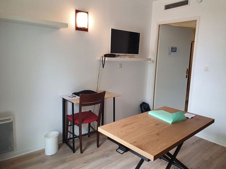 HAUT d'IDRON, Au Calme, Studio Meublé en Résidence récente avec climatisation et parking privé, - Photo 3